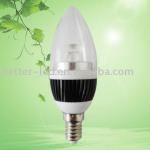 E14 LED candle lamp warm white replacement 25W incandescent bulb LQ-BSM-3W