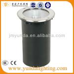 E27 80W Stainless Steel Cover Garden/Park Ground Buried Light(6521+B) 6521+B