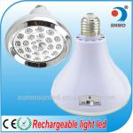 E27 B22 rechargeable led bulb with remote control led rechargeable bulb SNMO-HPQ5051