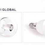 E27 LED bulb lamp/light P45