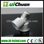 E27 to double E27 lamp adaptor E27-double E27 lamp adaptor