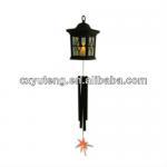 Elegant and unique design RGB color wind chime solar decoration hanging garden lighting YT3005