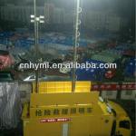 Emergency High mast lighting tower and vehicle internal mounted telescopic light tower mast pole QG