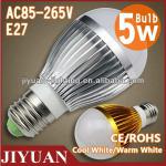 Energy saving! 5W LED Light bulb With CE and RoHS,5w led bulb light e27 JY-BL-04