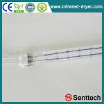 Energy saving infrared quartz glass halogen tube,white coated infrared quartz electric heating lamp STSTW