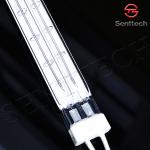 Energy saving short wave halogen quartz glass twin infrared lamp STSTW