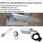 Euro reflector, 600W ballast, tube,timer GL-S3001