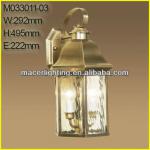 European high quality brass wall light outdoor 2013 M033011-03 wall light outdoor 2013