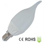 F37 4W E14 400lm ceramic led candle light BG-BL-4W-F37-E14-24