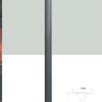 Fashion aluminum street light DH-38645 DH-38645