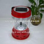 fashionable portable led solar camping lantern(with mobile phone charger) SG-120W6A