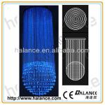 fiber optic crystal lighting for decoration modern chandelier OFC-014