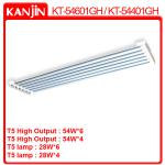 Fluorescent or LED 4ft High Bay Light Fixtures KT-54601GH / KT54401GH