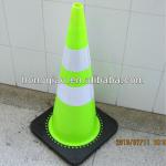 Fluorescent PVC green traffic cones LZ-204