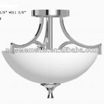 Flush mount ceiling mount with marble Glass NESM0016-2