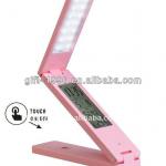 Foldable LED table lamp desk light with calendar GHX-A71