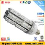 garden street light bulbs Bridgelux 130lm/w 42w garden street light E40 corn light FL-ymd-360-42w