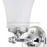 Glass bath vanity Wall Lamp finish polished chrome 60-4261