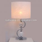 Glass Modern table lamp ( masa lamba) Iron base desk lamp DU0013T-1