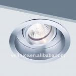 Good luminous MR16 adjustable halogen downlight 50W hotel downlight fixture / halogen light R4B0044