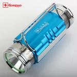 GOREAD F6 dual LED fishing light blue white rechargeable with fish bait lights 400lum F6