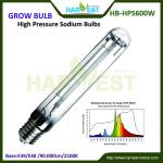 Greenhouse equpments indoor 600w hps grow lights HB-LU600W