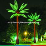 H:6M Green led outdoor lighted palm tree SP-D-03-LED-G