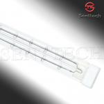 Halogen energy saving white coated quartz glass infrared heater STSTW