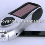 hand power generation flashlight solar led light ZY-1T