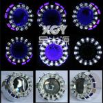 HID projector lens kit XGY-LED New Double Angel eyes H1