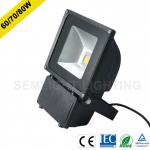 High PE and high PF driver 110lm/w led hcip solar landscape light SEM-FL80-01B