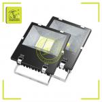 High power cob 150w led flood lights with led copper wire string lights ip65 MEANWELL driver CE RoHS HLFS150BW-BW