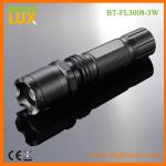 High power CREE R3 LED Aluminum ZOOM LED Torch BT-FL3008-3W