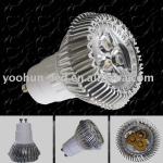 high power gu10 led lamp cup 3*1w YH-GU10S3X1W-06