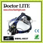 High Power Zoomable 800 Lumens Cree T6 Cree Headlamp DBHL-0037