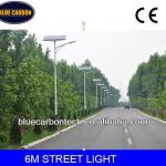 High quality 6M solar street lighting BCT-006M