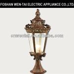 high quality antique low price aluminum garden light post DH-3233M