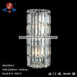 home bedside wall lamp.crystal wall lamp for decoration,MBJ0205-2 MBJ0205-2