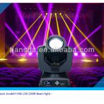 Hot!! 230w beam moving head disco lighting MD-230