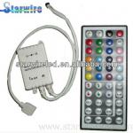 HOT!!! 44 keys IR Led RGB strip Remote Controller---Black One SW-IRC-D