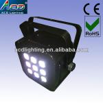 HOT 9*15w 5in1 RGBWA battery powered wireless dmx led up light AC-LED W8903