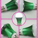 hot LED night light bulb Green 5W 5*1W E27 AC85-265V Led lamp bulb,250-300LM,Led Globe Lamp, Wholesale WU-0406DL-Green