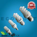 HOT!!New High Brightness CE approved Full Spiral Energy Saving Bulbs 7/9/11/15/18/50W ECO-19A