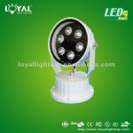 hot sale 304 stainless steel waterproof IP68 6W DMX RGB LED Underwater lamp LY-MG-WW-6W-R120H45