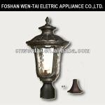 hot sale outdoor lighting antique bronze pillar lighting wedding DH-1813