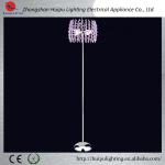 Hot Sell New Purple Modern Crystal Floor Lamp F-072518-4