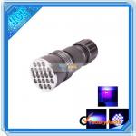 Hot Selling! 21LED Ultraviolet UV Flashlight Lamp Torch (T00449) T00449