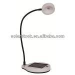 Hot selling New portable solar gooseneck desk lamp SS-TL001