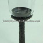 Hurricane Candle Lamp With Clear Glass S17761