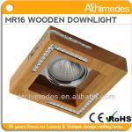 indoor wood recessed down lights led cob 8w/mr16 35w Zhongshan lighting factory(hot selling) MB-MR 5004